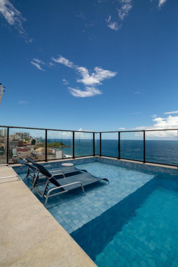 Apartamento Lindo Flat No Farol Da Barra Salvador de Bahía Exterior foto